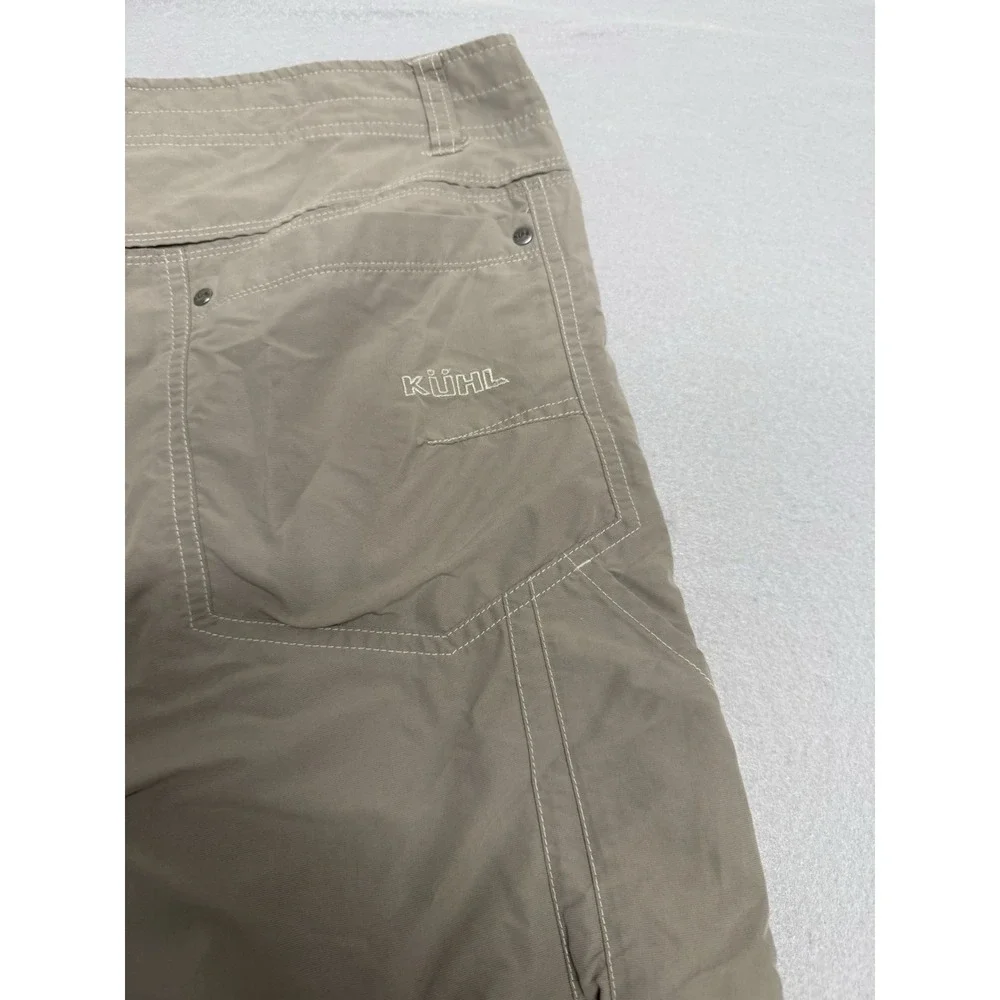 Kuhl Liberator Convertible Stealth Pants Green Khaki Size 36 x 30 Zip Off Hiking - Picture 8 of 10